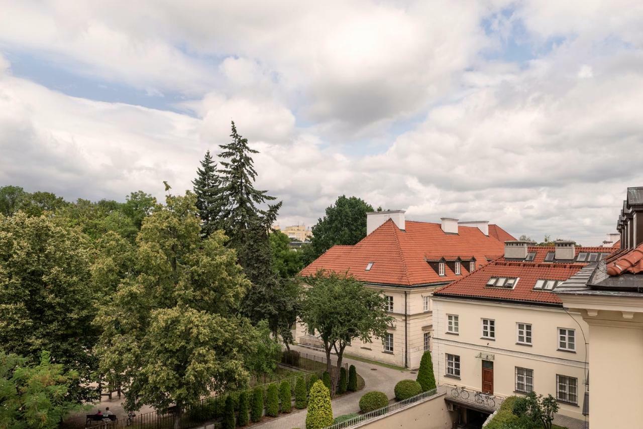 Apartament Ogrod Krasinskich Warszawa Eksteriør billede